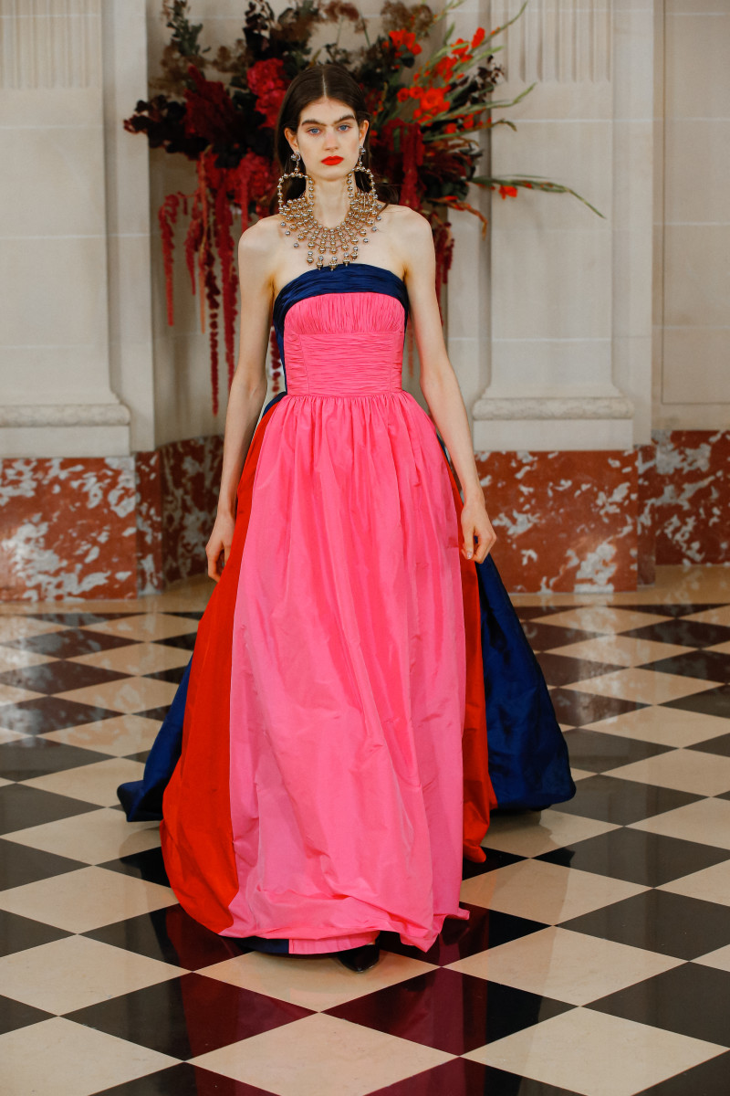 What's Black, White and Red All Over? Wes Gordon's Spring 2022 Collection at Carolina Herrera