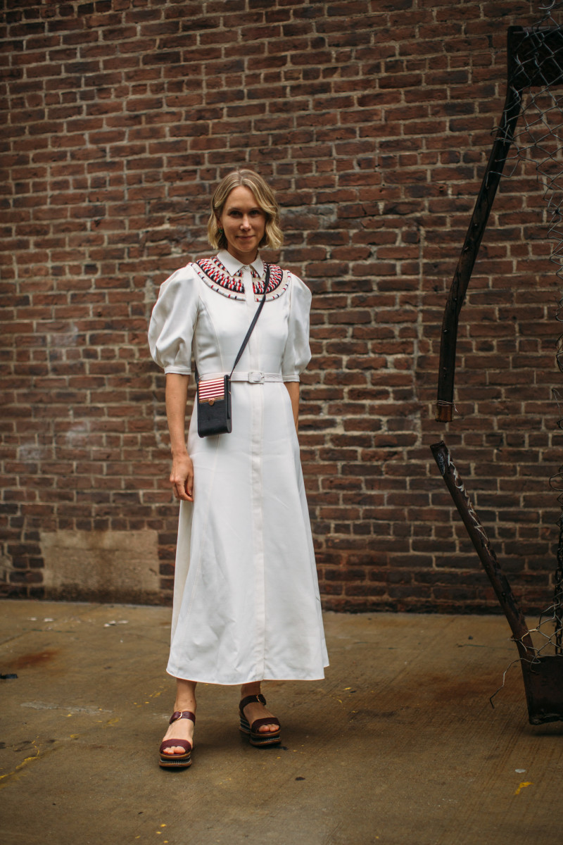Everyone Wore Soft Neutrals on Day 4 of New York Fashion Week