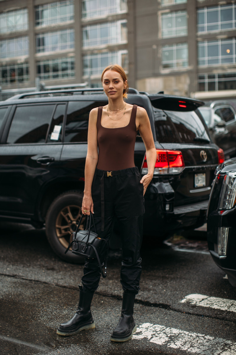 Everyone Wore Soft Neutrals on Day 4 of New York Fashion Week