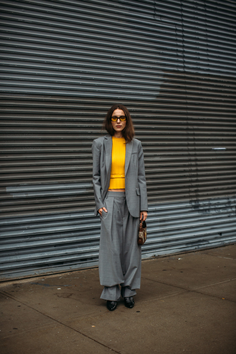 Everyone Wore Soft Neutrals on Day 4 of New York Fashion Week