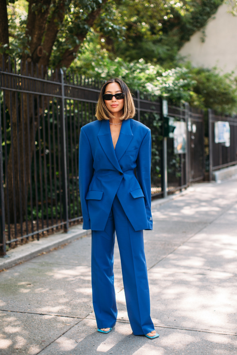 Everyone Wore Soft Neutrals on Day 4 of New York Fashion Week