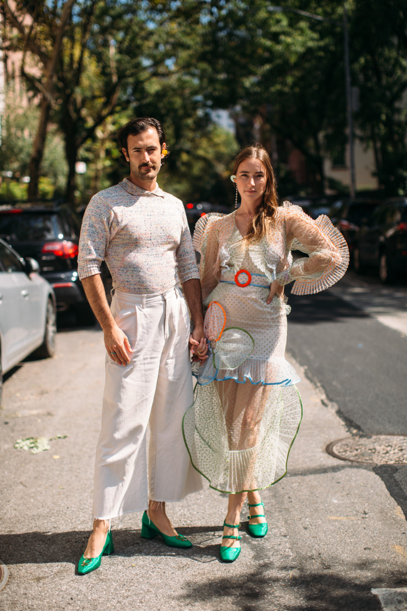 Everyone Wore Soft Neutrals on Day 4 of New York Fashion Week