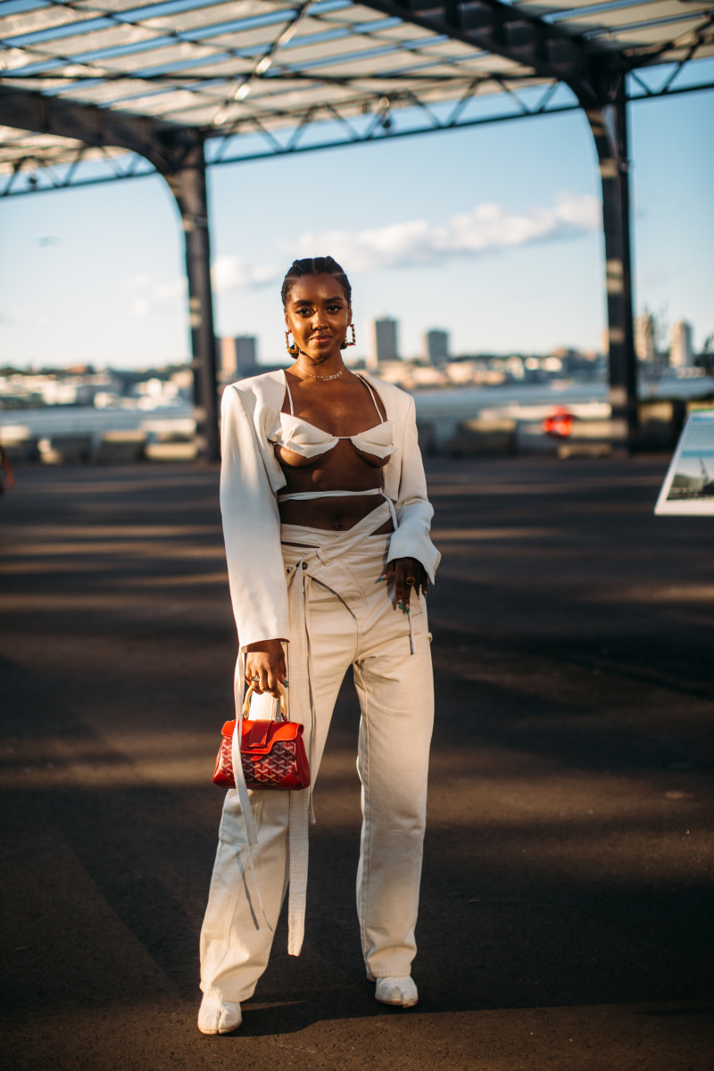 Everyone Wore Soft Neutrals on Day 4 of New York Fashion Week