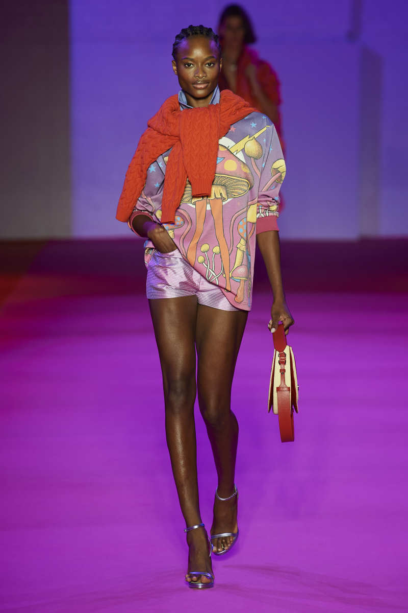 Brandon Maxwell Gets Trippy for Spring 2022