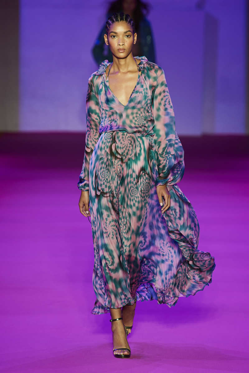 Brandon Maxwell Gets Trippy for Spring 2022