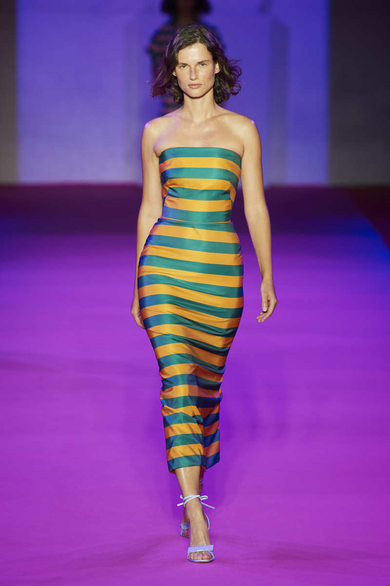 Brandon Maxwell Gets Trippy for Spring 2022