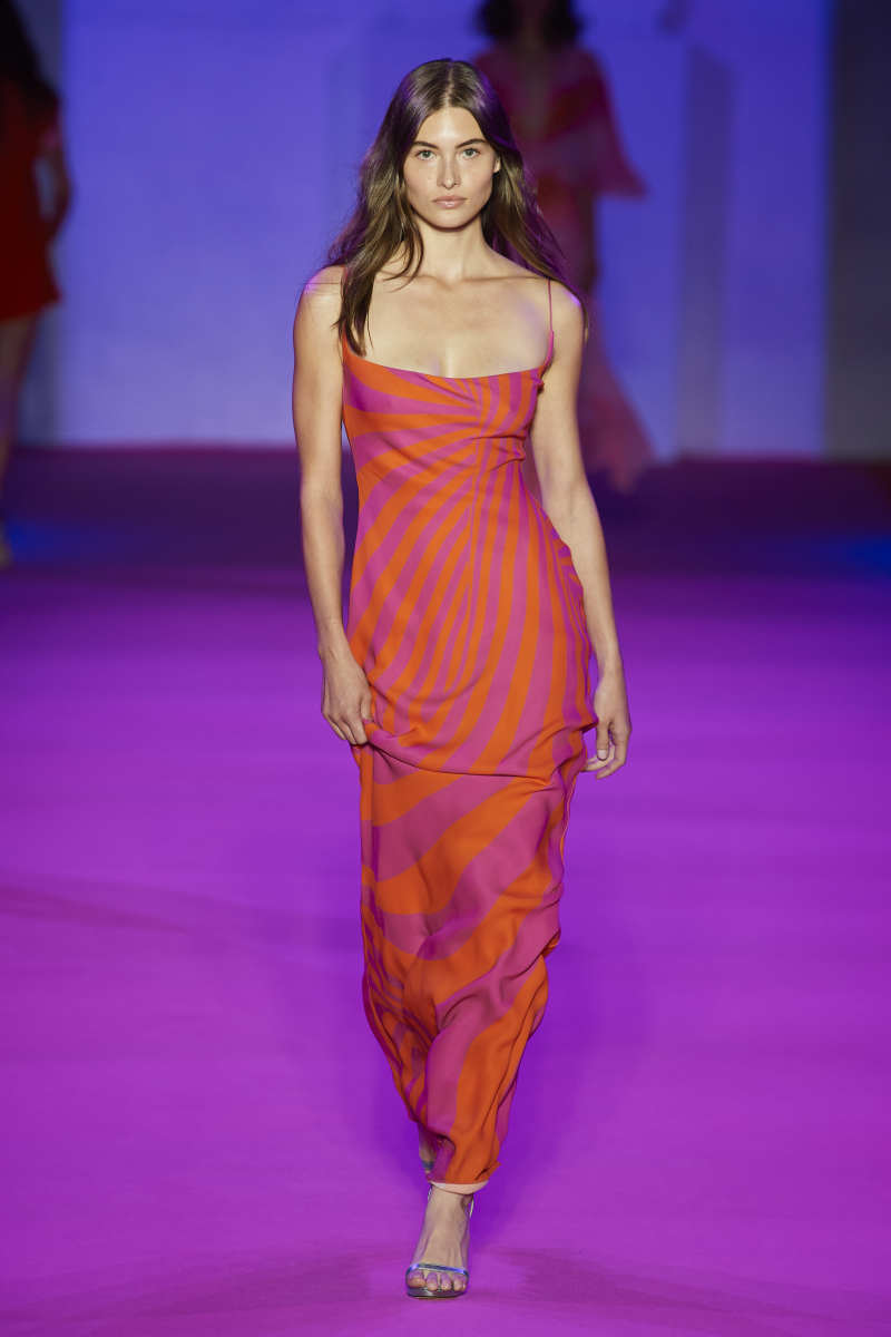Brandon Maxwell Gets Trippy for Spring 2022
