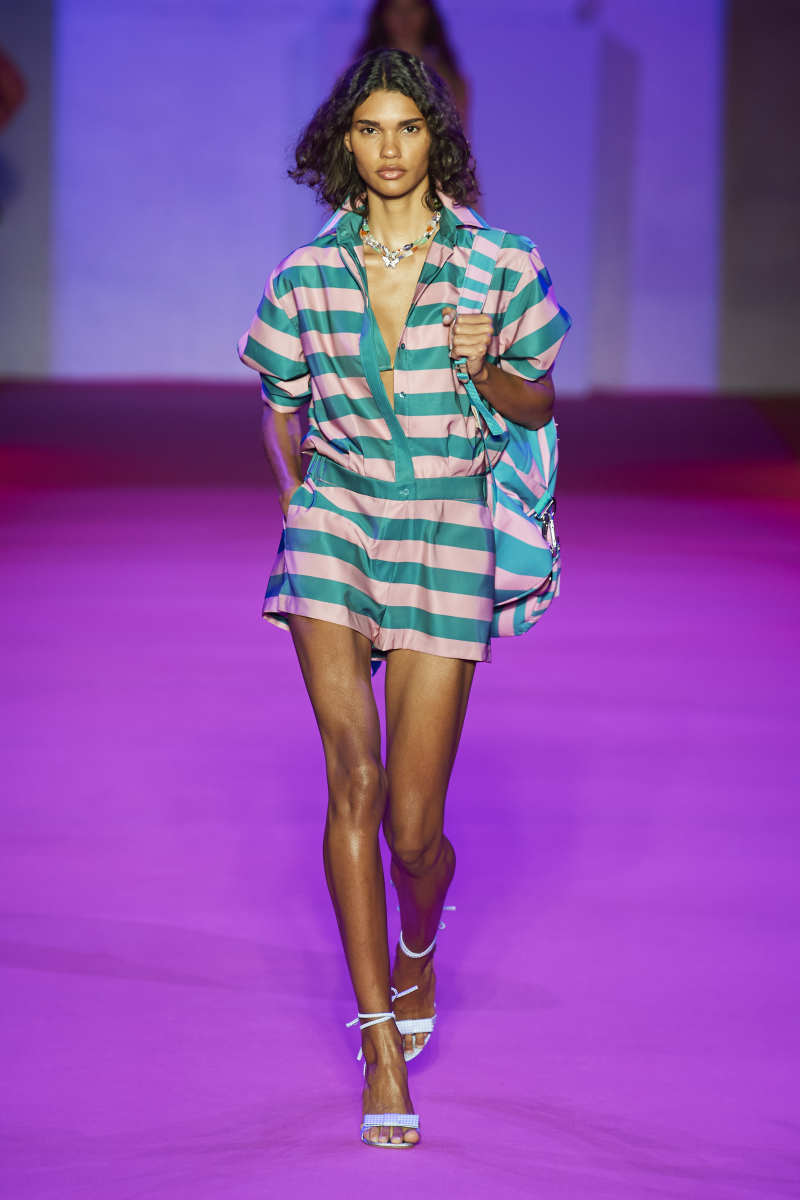 Brandon Maxwell Gets Trippy for Spring 2022