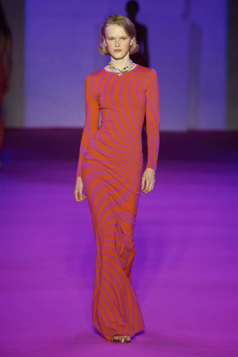 Brandon Maxwell Gets Trippy for Spring 2022