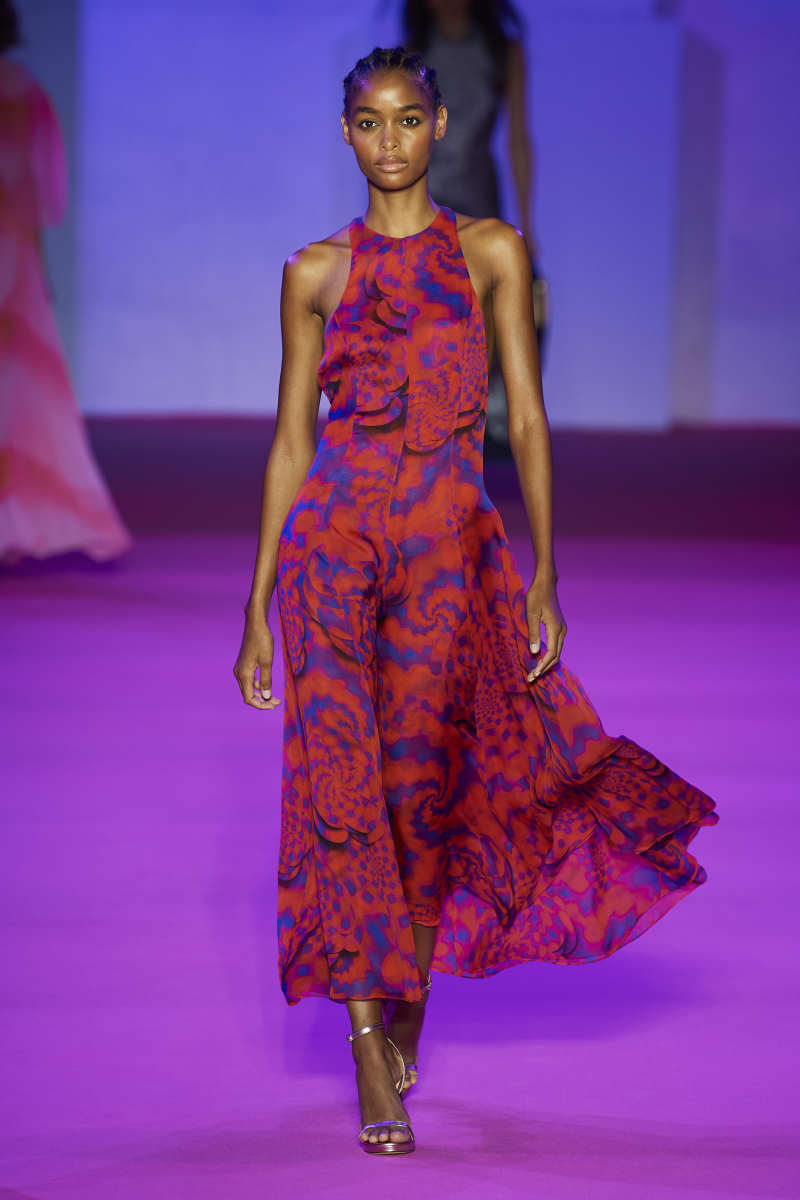 Brandon Maxwell Gets Trippy for Spring 2022