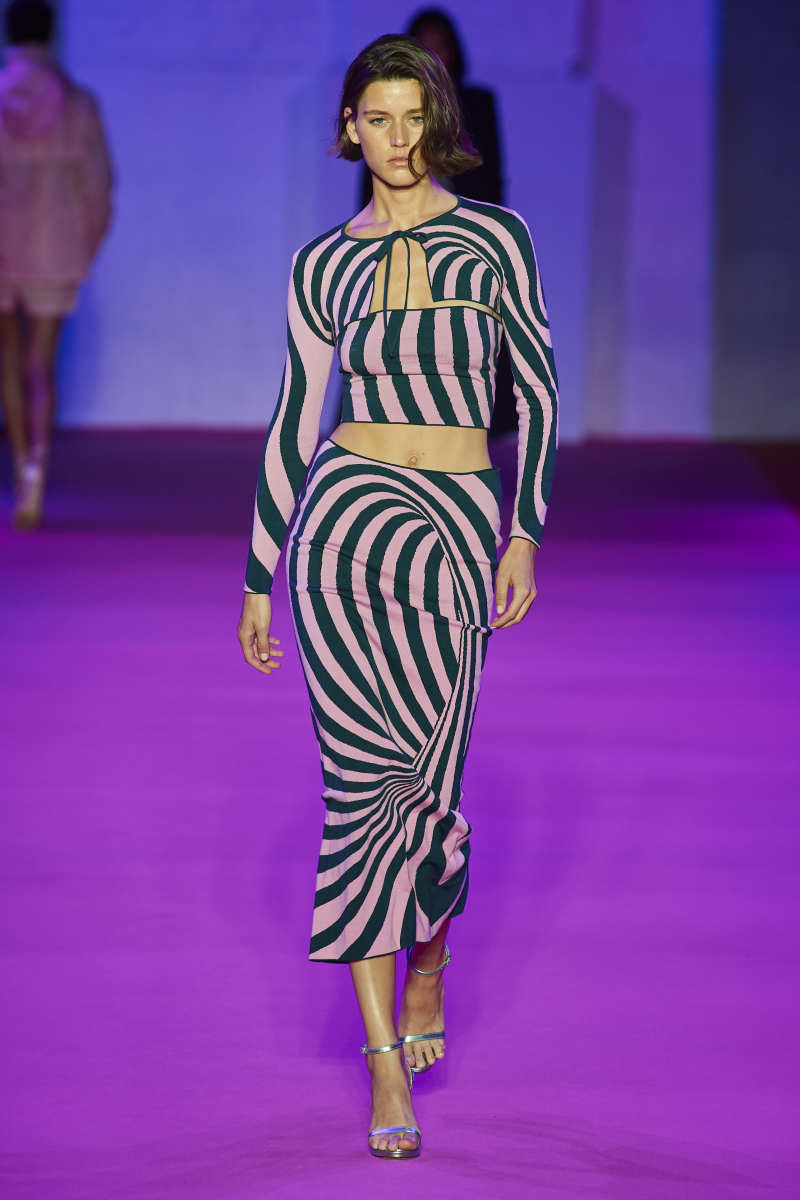 Brandon Maxwell Gets Trippy for Spring 2022