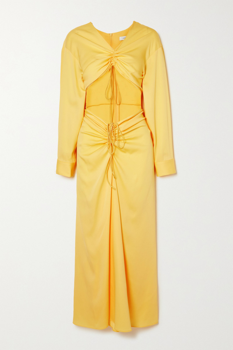 Great Outfits in Fashion History: Lorde's Sunny Christopher Esber Cut-Out Dress
