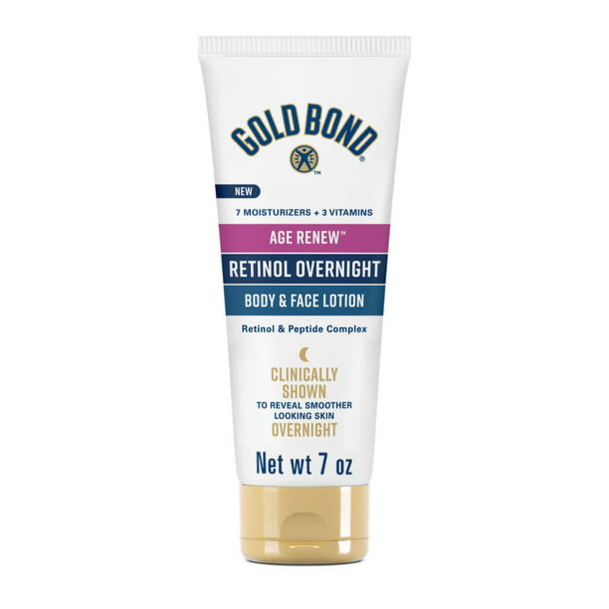 Gold Bond Age Renew Retinol Overnight Body & Face Lotion, $12, available here.