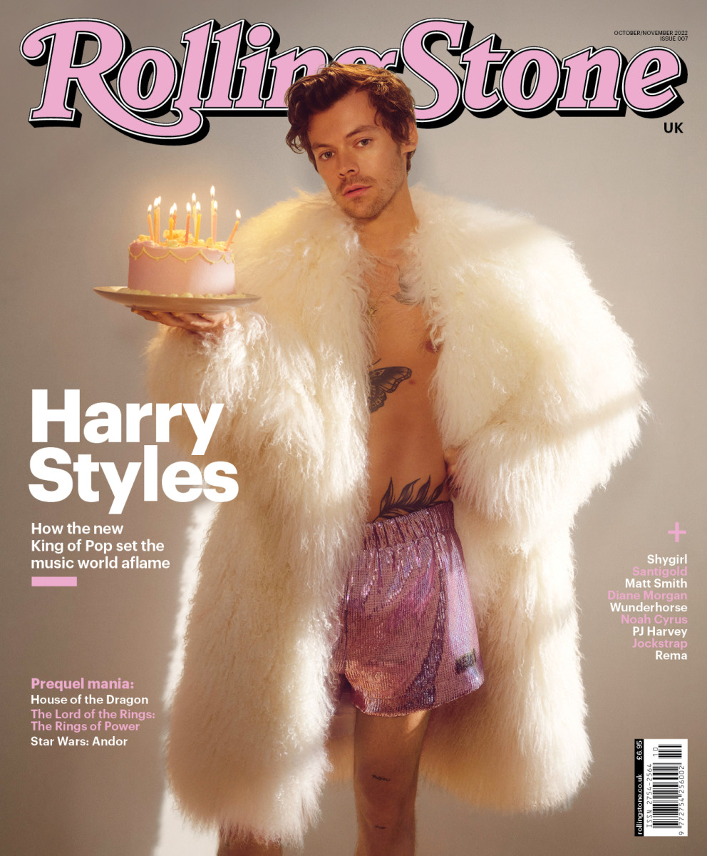 harry styles rolling stone 2022 cover