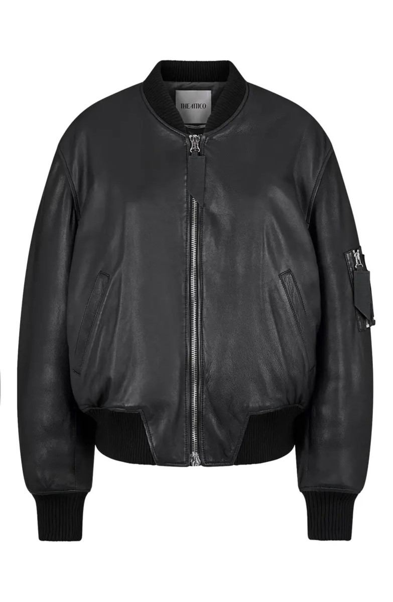attico leather jacket