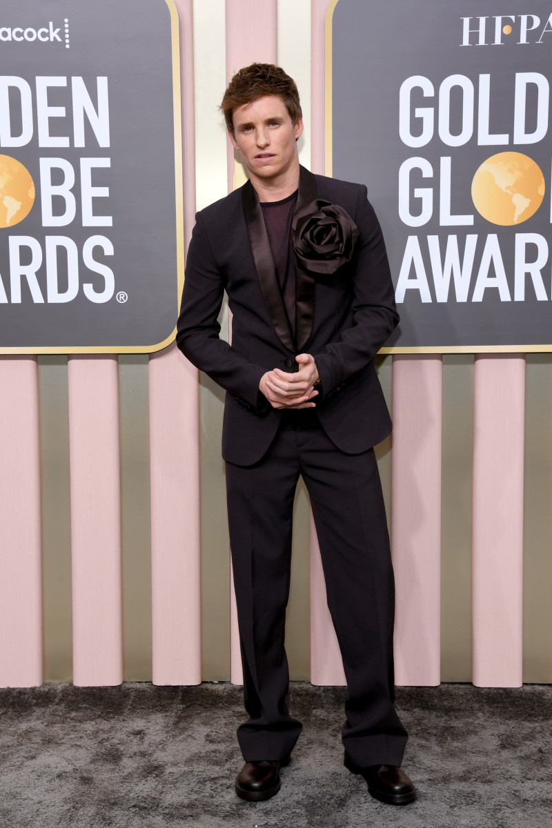 Stars Brought a Lot of Flower Power to the Golden Globes Red Carpet