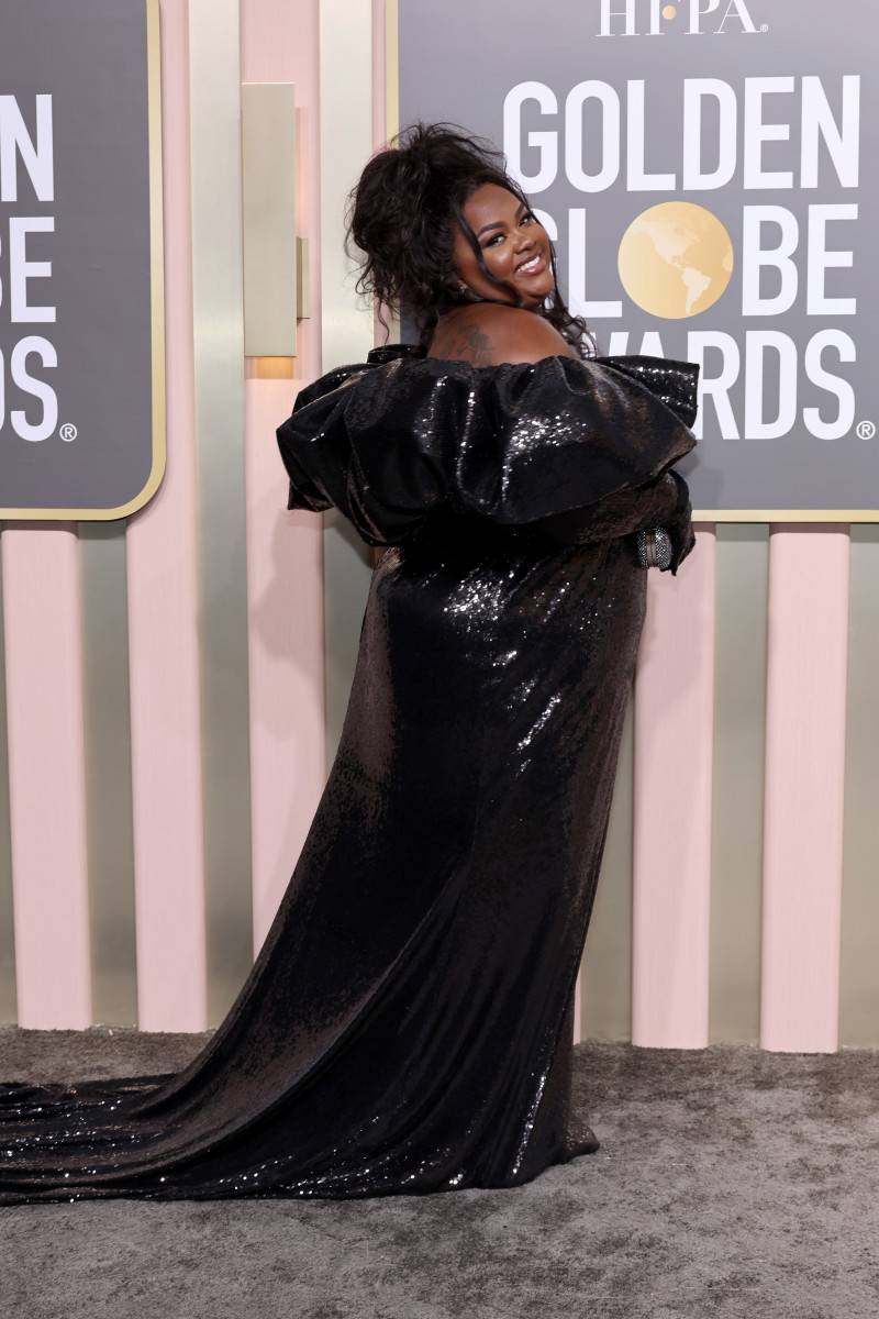 Nicole Byer Golden Globes 2023 Amy Sussman:Getty Images