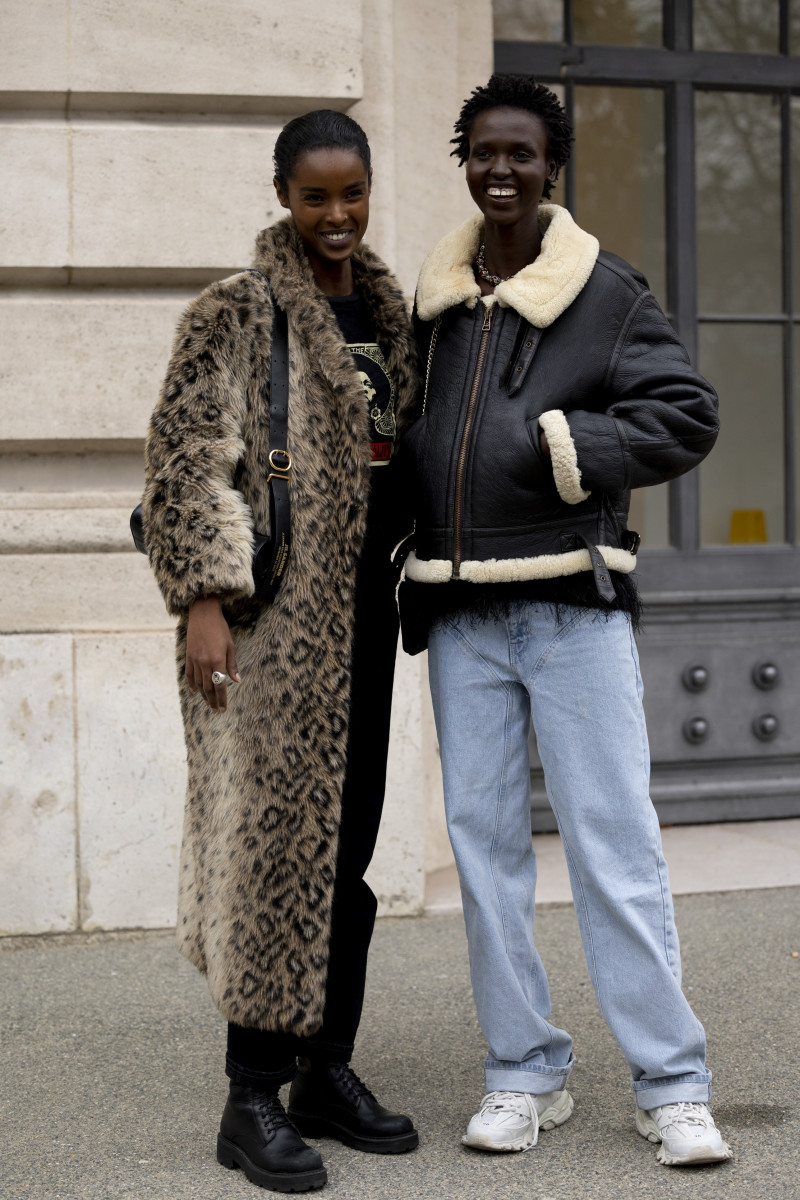 Paris Fashion Week Spring 2023 Haute Couture Street Style 14
