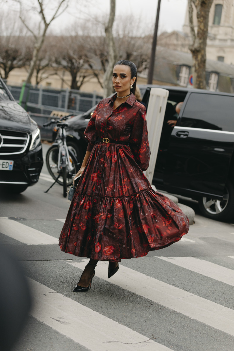 Paris Fashion Week Spring 2023 Haute Couture Street Style 22