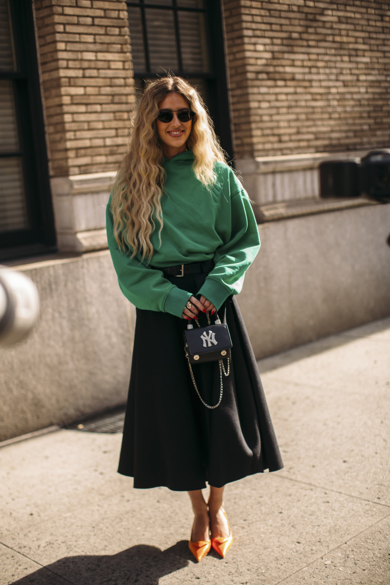 Handbags Made the Outfit on Day 4 of New York Fashion Fall 2023