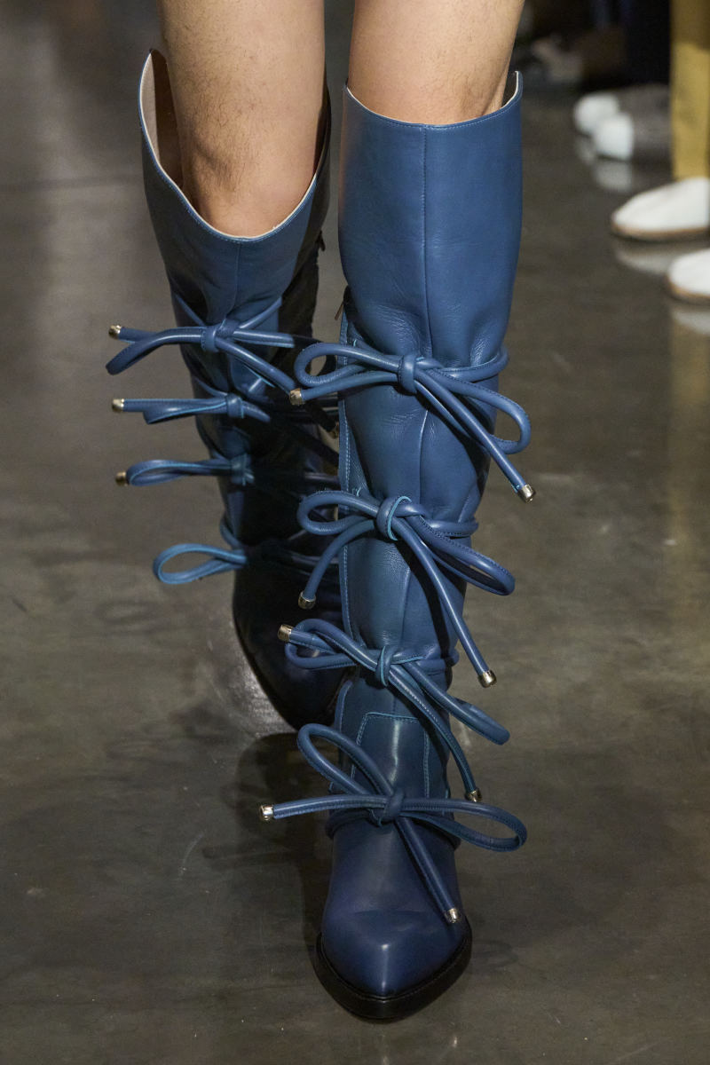 Shoe of the Week: Louis Vuitton's Steel-Toe-Inspired Boots For NYFW –  Footwear News