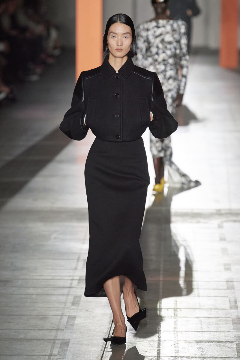 Prada Fall 2023 Milan Fashion Week Review: Formal Meets Uniform Dressing