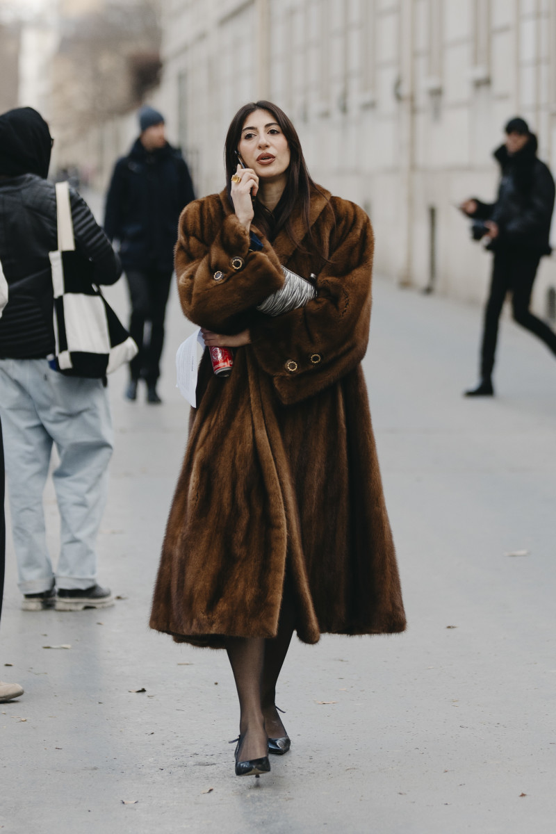 Mini Skirts and Boots Ruled the Streets on Day 2 of Paris Fashion Week ...