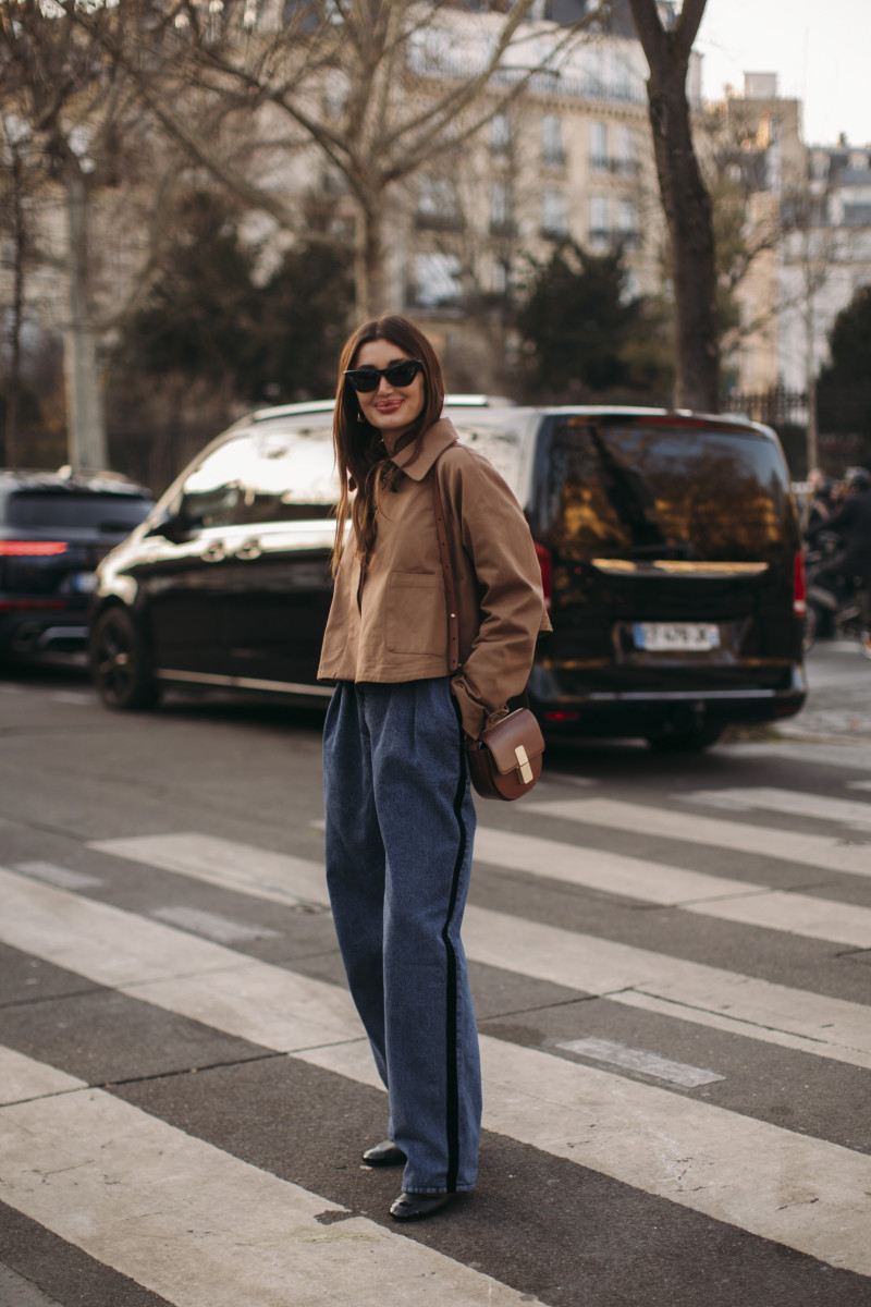 Mini Skirts and Boots Ruled the Streets on Day 2 of Paris Fashion Week ...