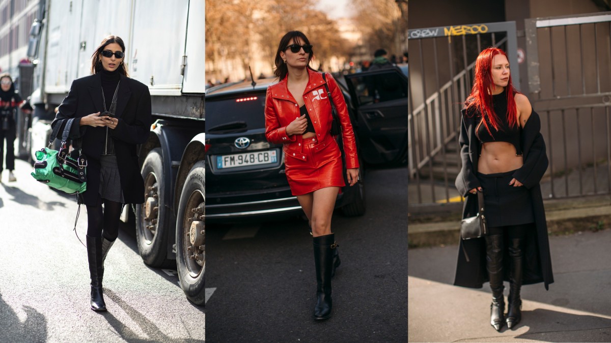 Mini Skirts and Boots Ruled the Streets on Day 2 of Paris Fashion Week -  Fashionista
