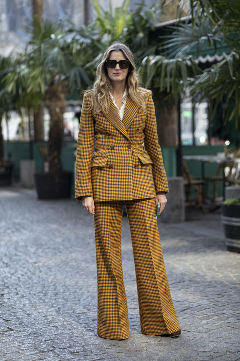 Showgoers Leaned Into Power Dressing on Day 3 of Paris Fashion Week ...