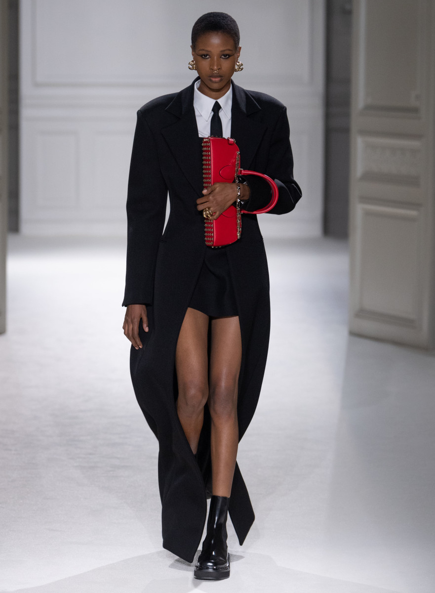 Pierpaolo Piccioli Offers A Literal Interpretation Of Black Tie For Valentino Fall 2023