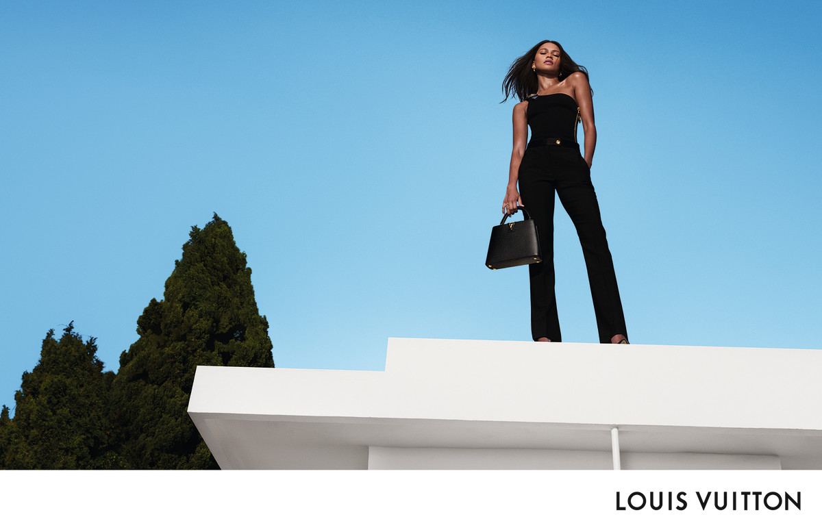Zendaya For Louis Vuitton Capucines Fall 2023 Campaign