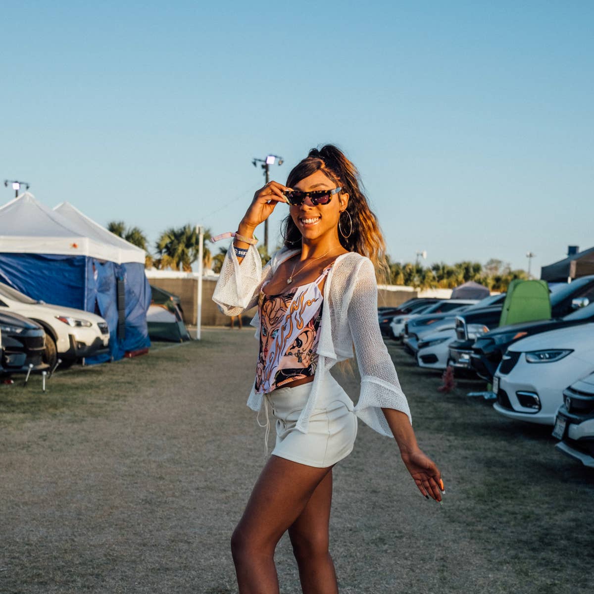 Crop Tops and Cutouts Dominated the Looks at Coachella Weekend Two