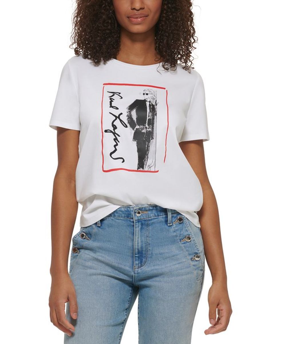 A T-Shirt for Anyone Who Really (Really) Loves Karl Lagerfeld