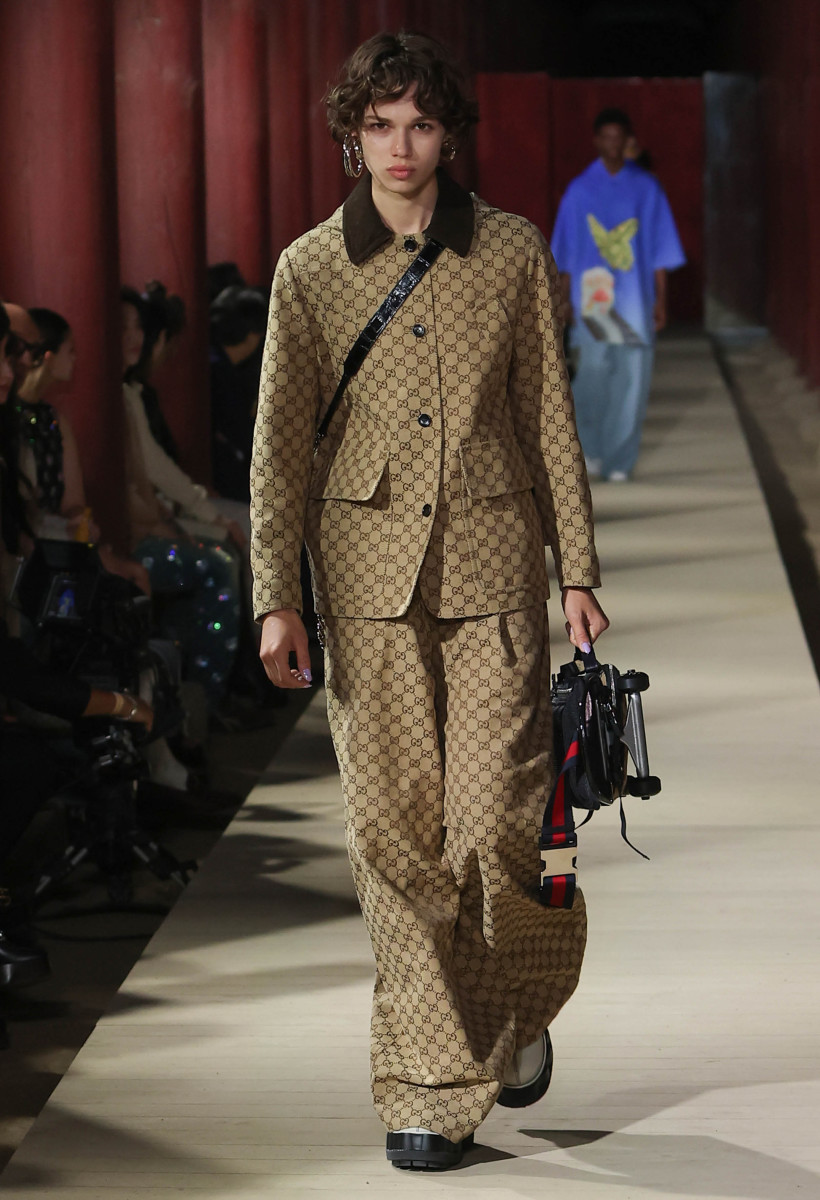 In the Cruise 2024 fashion show the heritage of Gucci comes