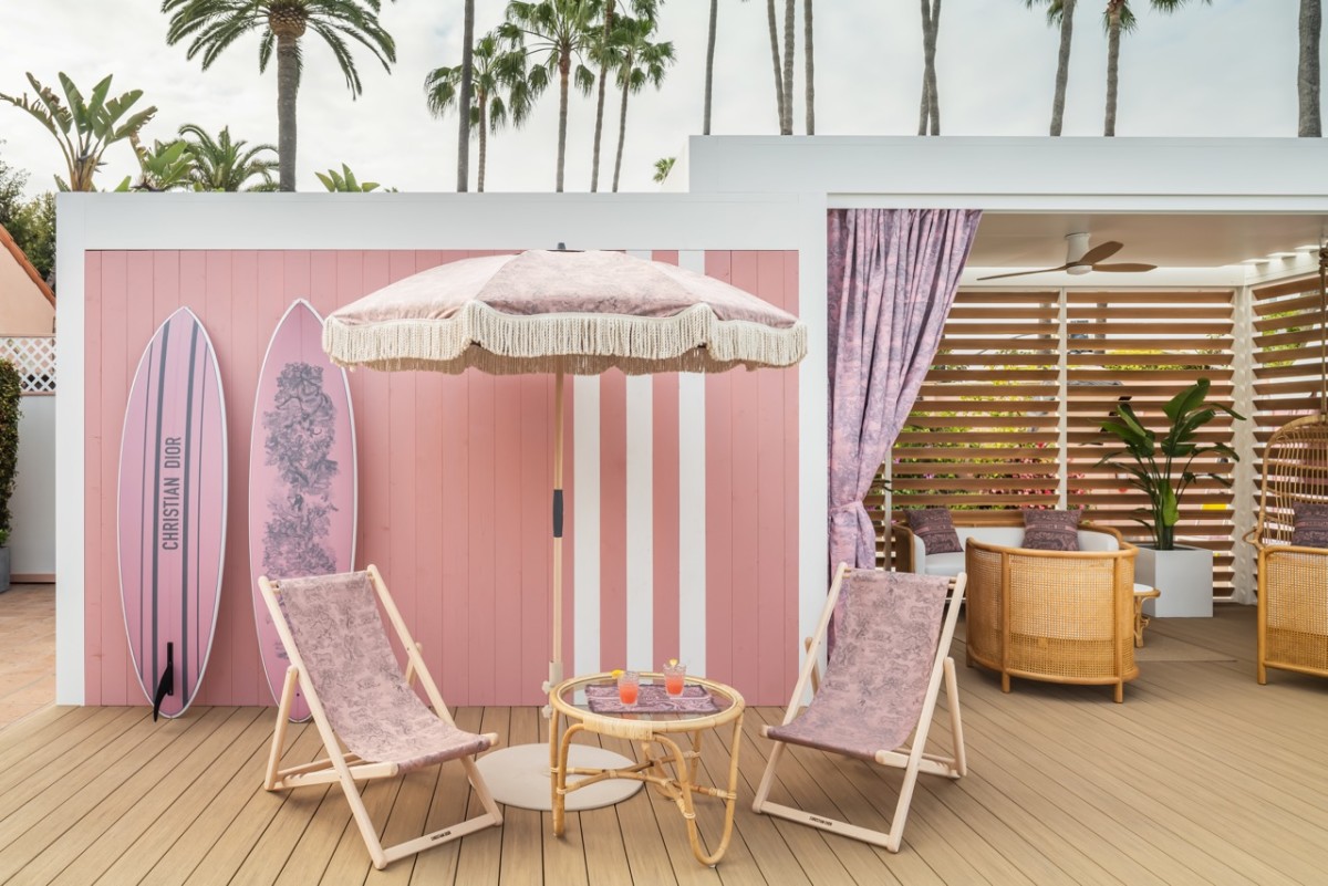 Dior Brings Its 'Dioriviera' Pop-Up To The Beverly Hills Hotel