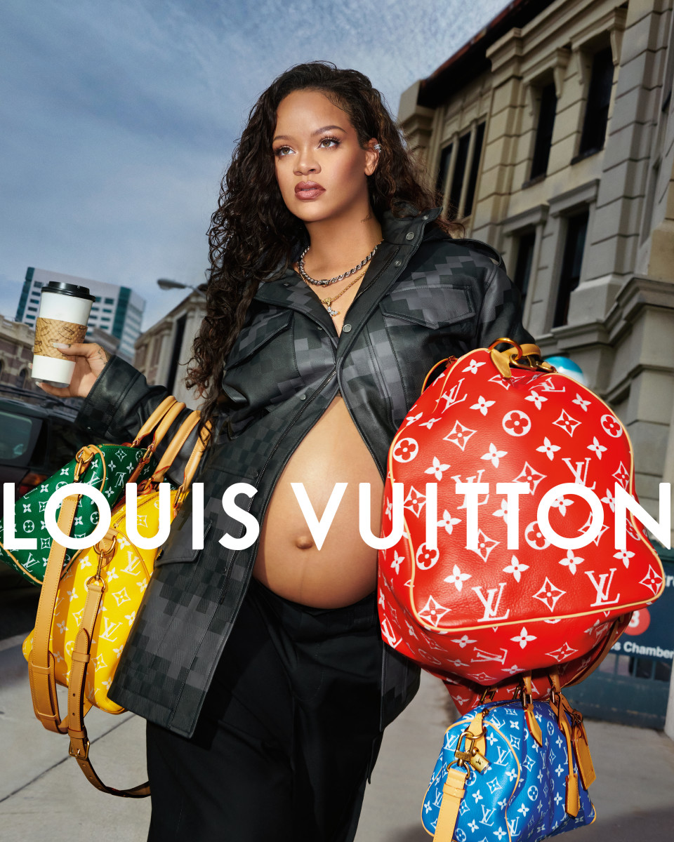 A Pregnant Rihanna Stars in Pharrell's First Louis Vuitton Campaign  [Updated] - Fashionista