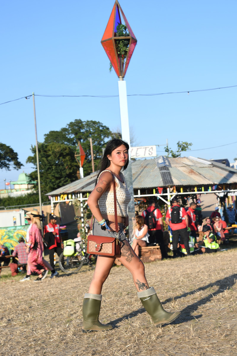 Gemma Chan Glastonbury June 25, 2022 – Star Style