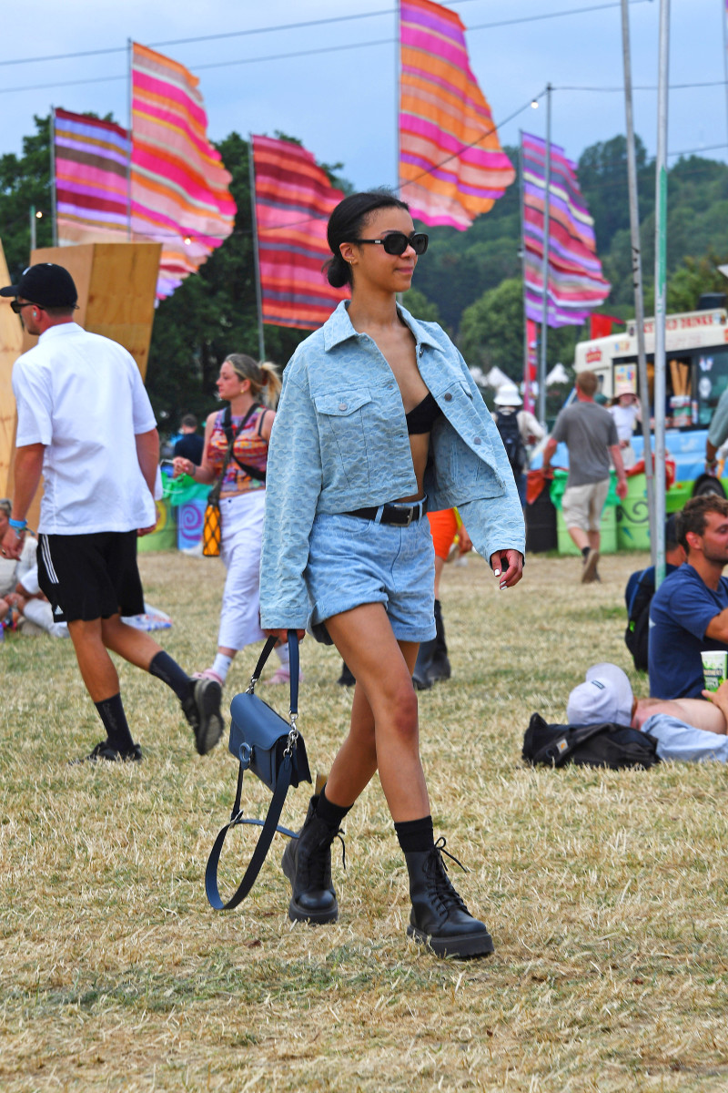 Gemma Chan Glastonbury June 25, 2022 – Star Style