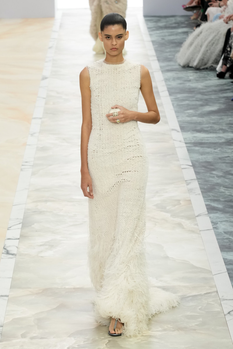 Kim Jones Focused on Light, Lingerie-esque Dresses at Fendi Couture