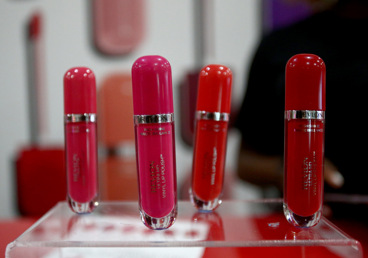 Revlon products on display during Beautycon Festival Los Angeles 2019 at Los Angeles Convention Center on August 10, 2019 in Los Angeles, California