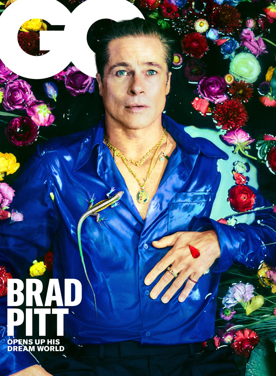 Brad Pitt for GQ.