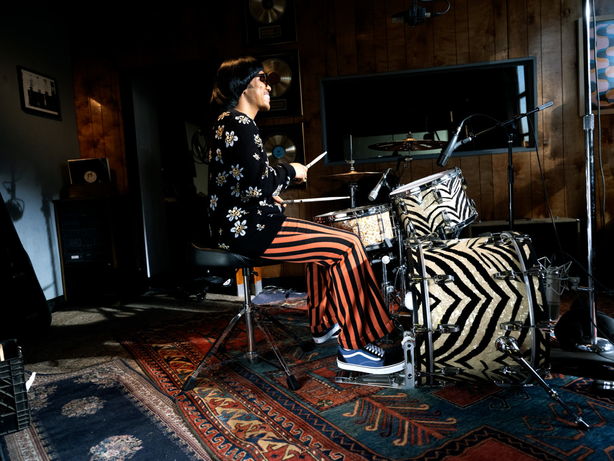 Anderson .Paak plays the drums in new Vans campaign.