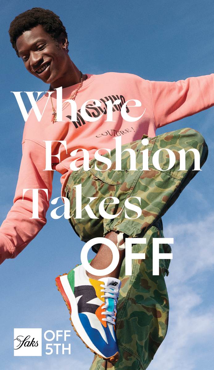 Saks Off Fifth's Spring 2022 campaign