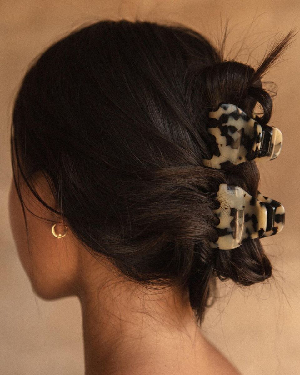 Crown Affair The Claw Clips, $54 for two, available here.