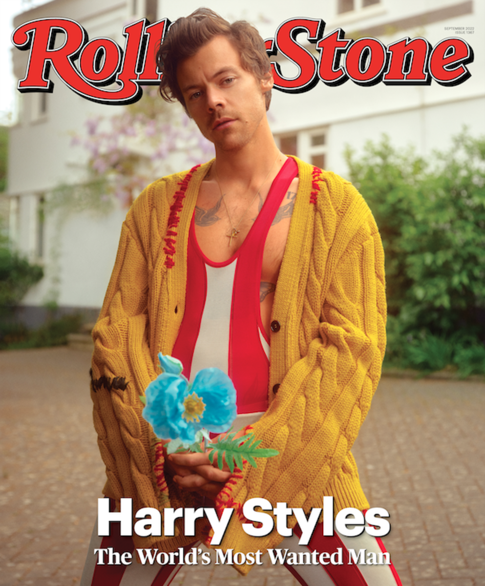 harry styles rolling stone 2022 cover