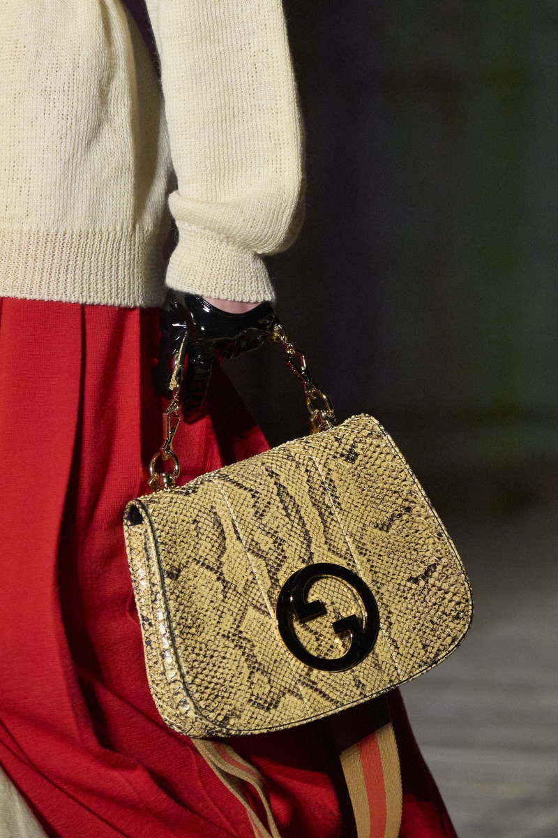 Gucci's Blondie bag made an appearance at its most recent Cosmogonies show.