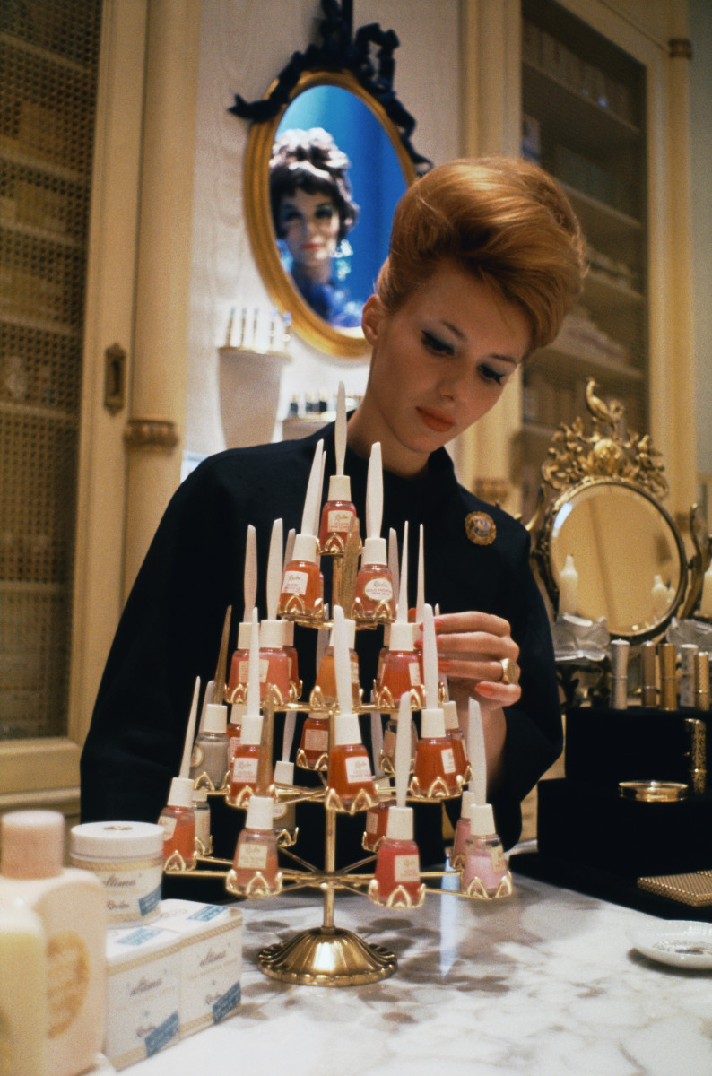 The House of Revlon beauty salon in New York City in 1962.