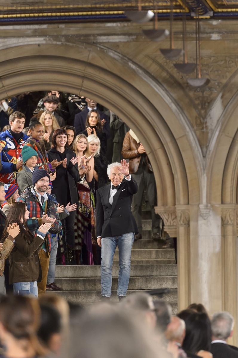Paris cited Ralph Lauren's 50th anniversary show, which took place in Central Park, as a memorable runway experience. 