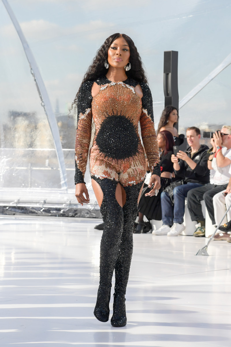 Naomi Campbell at Alexander McQueen SS23 Womenswear Show192